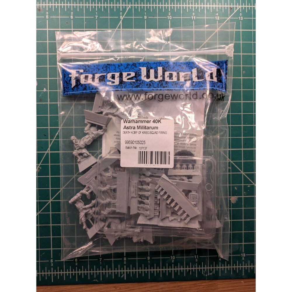NIB Warhammer 40K Asta Militarum Death Korps of Krieg Firing Squad RARE